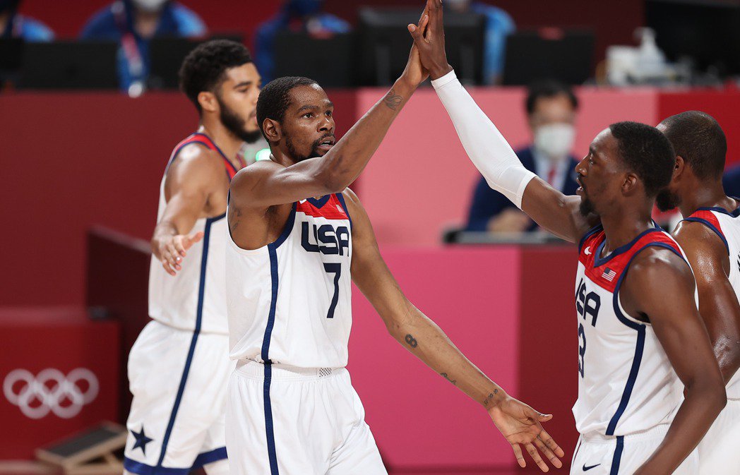 奧運男籃 美國隊險勝法國奪金牌 四連霸