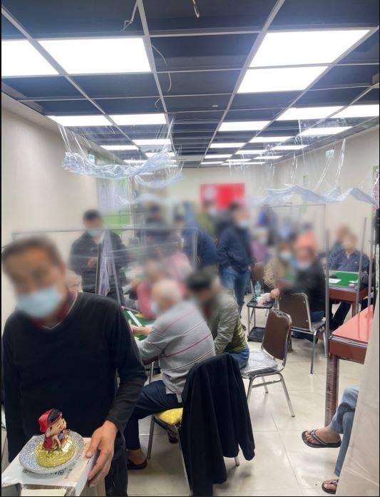 麻將協會 暗營賭博 警逮23賭客加起來1千歲